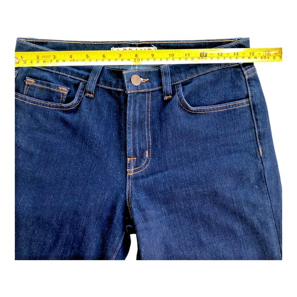 J Brand Straight Leg Jeans Women's Size 27 Stretch Dark Wash Style#8501 - Picture 6 of 11